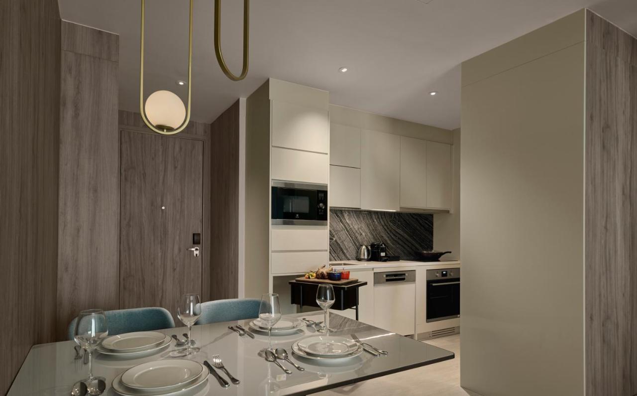 Pan Pacific Serviced Suites 吉隆坡 外观 照片 Interior design of a typical apartment